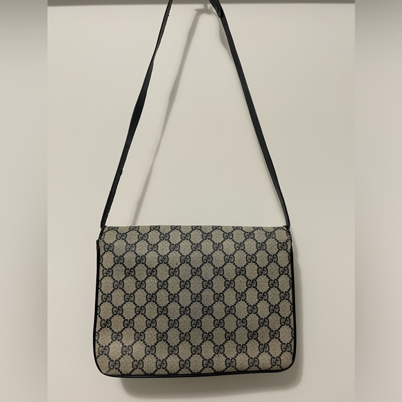 Vitage GUCCI GG monogram black clutch purse made in italy - Picture 7 of 16